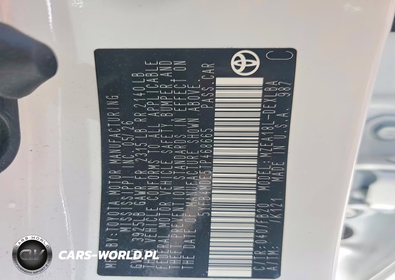 2026 Toyota Corolla Le VIN:5YFB4MDE5TP468665 - 13