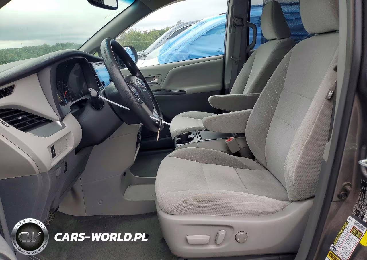 2015 Toyota Sienna Le VIN:5TDKK3DC8FS580015 - 7