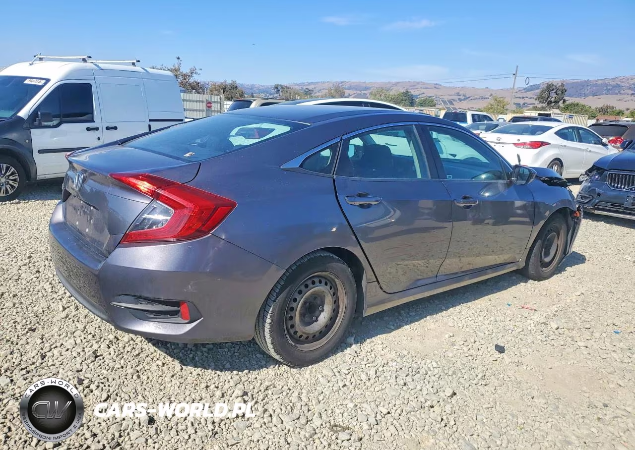2018 Honda Civic Lx VIN:19XFC2F54JE200775 - 3