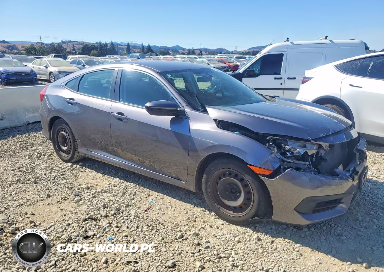 2018 Honda Civic Lx VIN:19XFC2F54JE200775 - 4