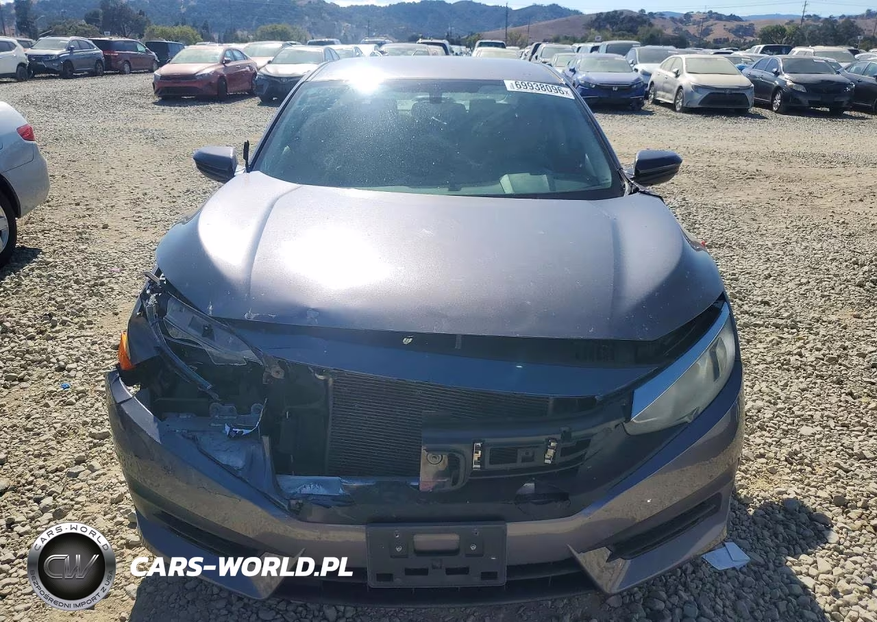 2018 Honda Civic Lx VIN:19XFC2F54JE200775 - 5