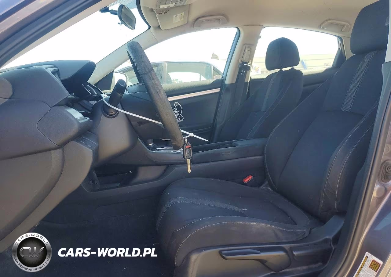 2018 Honda Civic Lx VIN:19XFC2F54JE200775 - 7