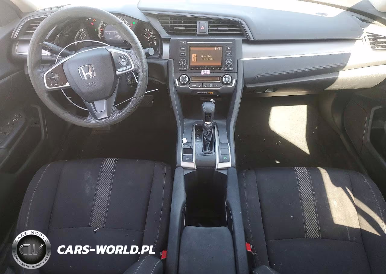 2018 Honda Civic Lx VIN:19XFC2F54JE200775 - 8