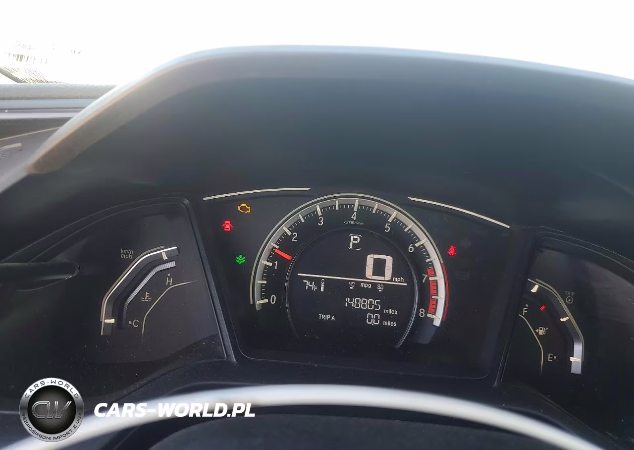 2018 Honda Civic Lx VIN:19XFC2F54JE200775 - 9