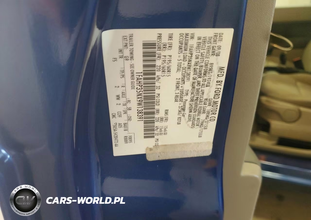 2009 Ford Focus Se VIN:1FAHP35NX9W138391 - 12