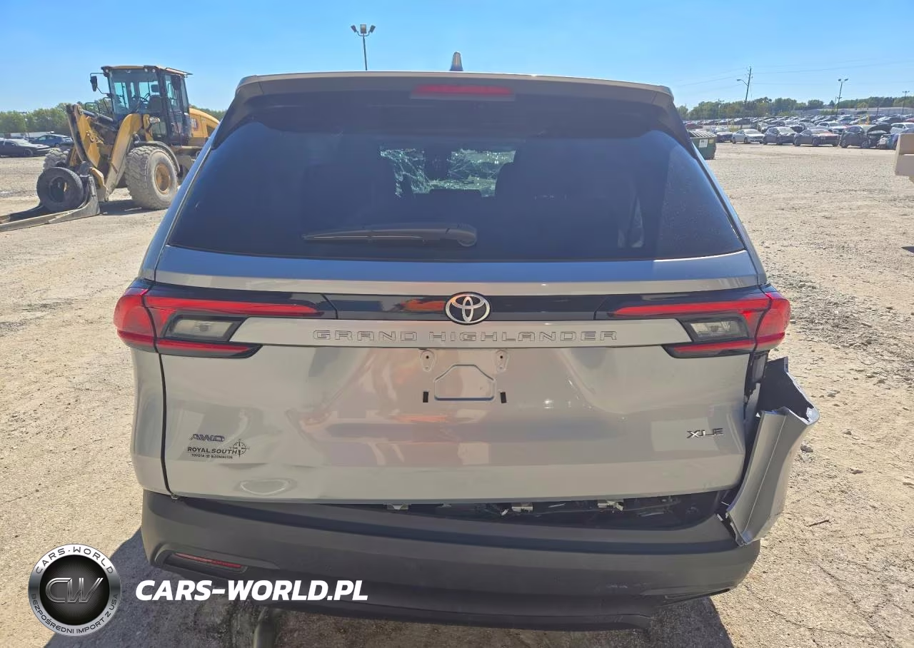 2025 Toyota Grand Highlander Xle VIN:5TDAAAB59SS082861 - 6
