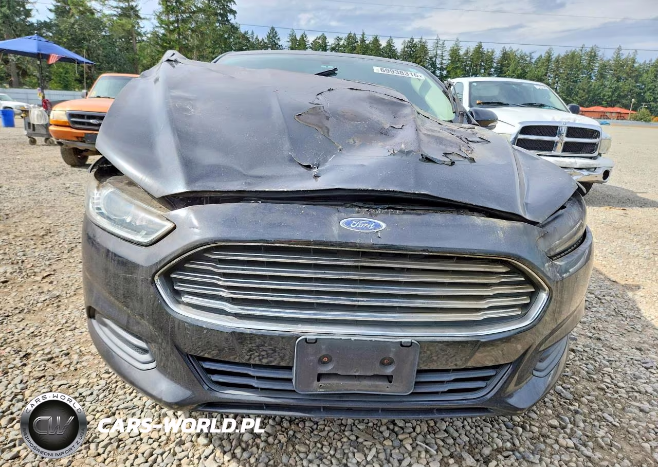 2013 Ford Fusion Se VIN:3FA6P0HR2DR345101 - 5