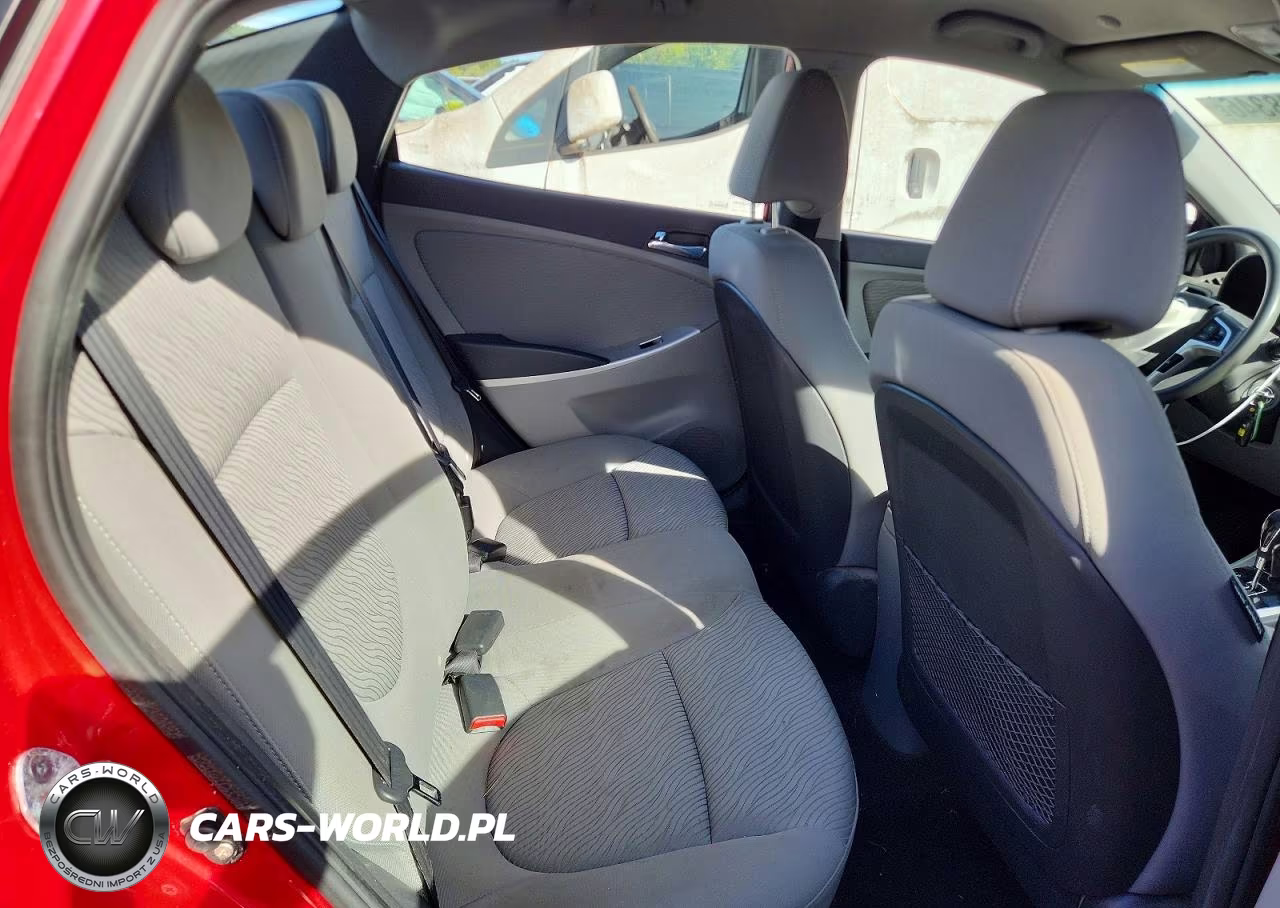 2012 Hyundai Accent Gls VIN:KMHCU4AEXCU080564 - 10