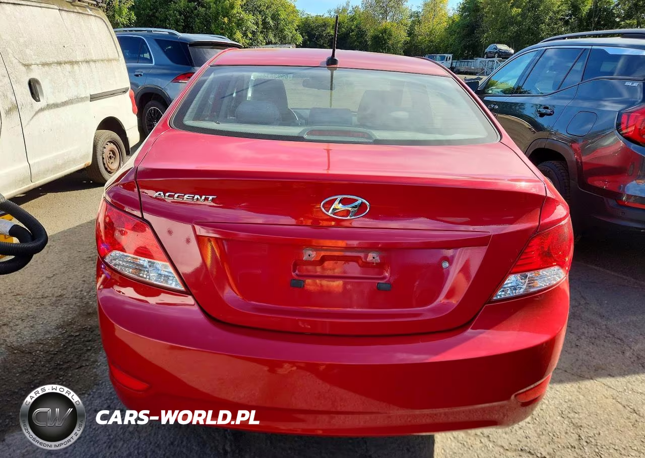 2012 Hyundai Accent Gls VIN:KMHCU4AEXCU080564 - 6