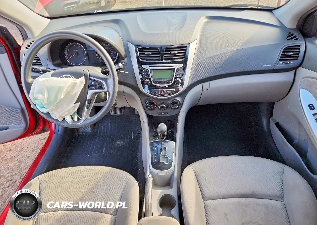 2012 Hyundai Accent Gls VIN:KMHCU4AEXCU080564 - 8