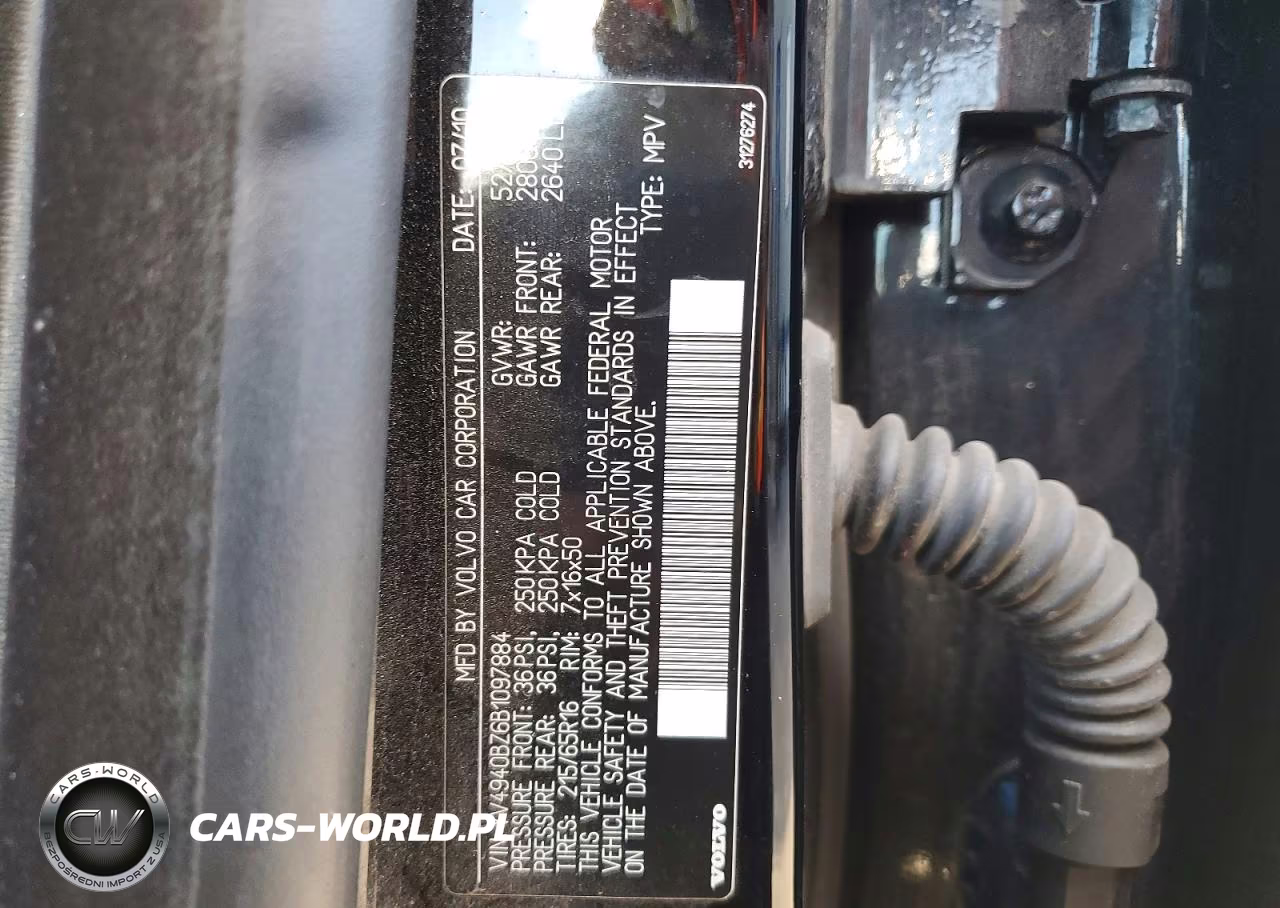 2011 Volvo Xc70 3.2 VIN:YV4940BZ6B1097884 - 12