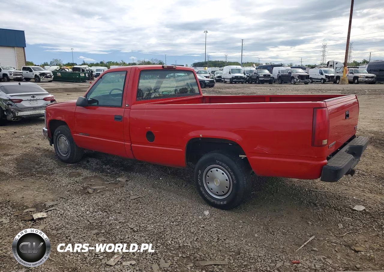 1998 GMC Sierra C1500 VIN:1GTEC14W7WZ515938 - 2