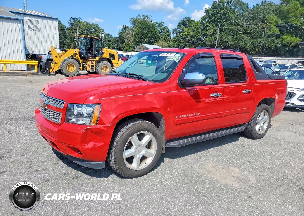 2007 Chevrolet Avalanche K1500 VIN:3GNFK12327G283760 - 1