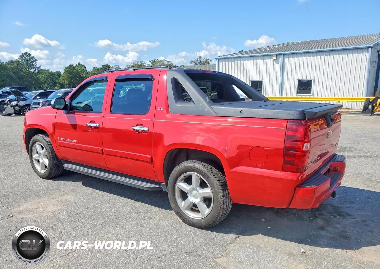 2007 Chevrolet Avalanche K1500 VIN:3GNFK12327G283760 - 2