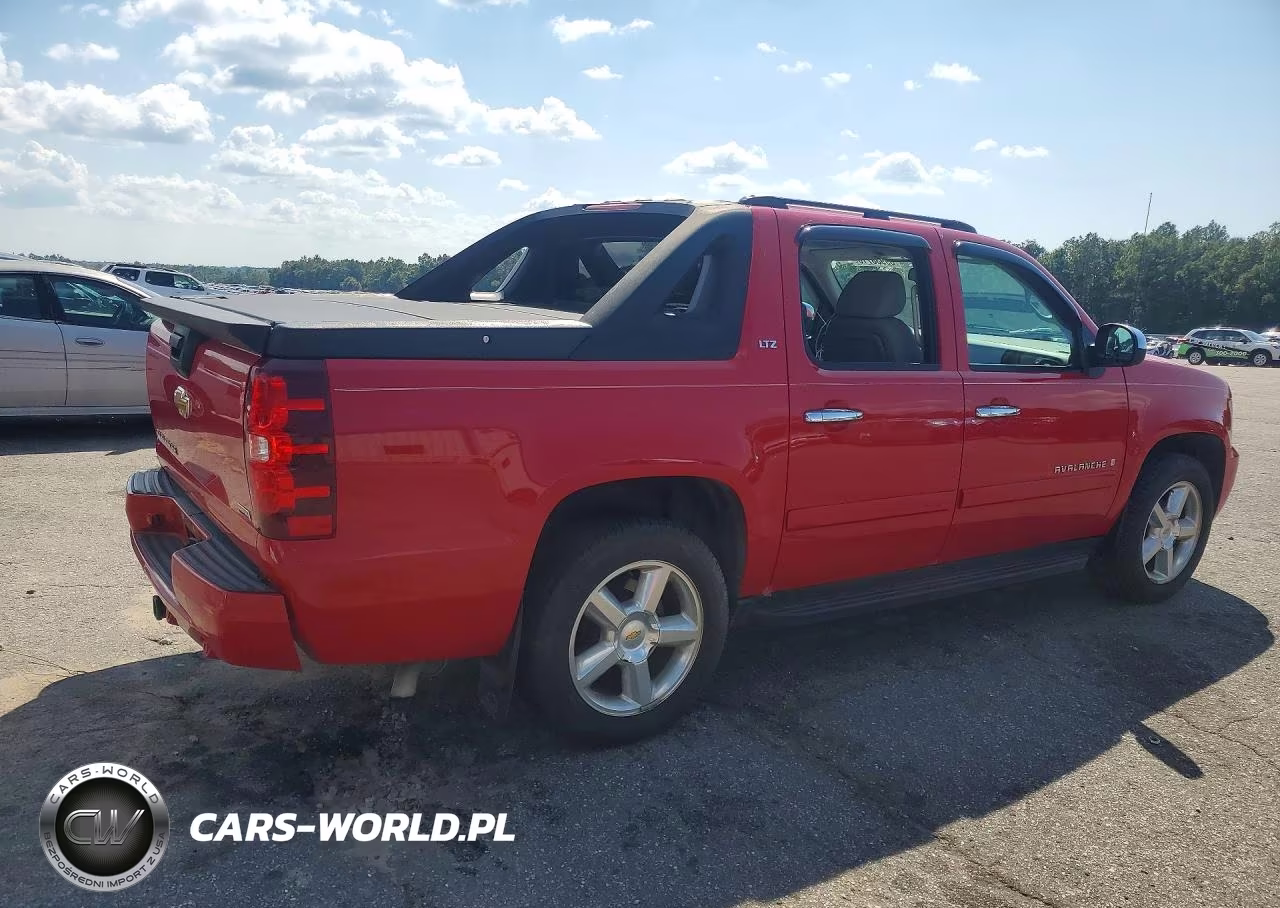 2007 Chevrolet Avalanche K1500 VIN:3GNFK12327G283760 - 3