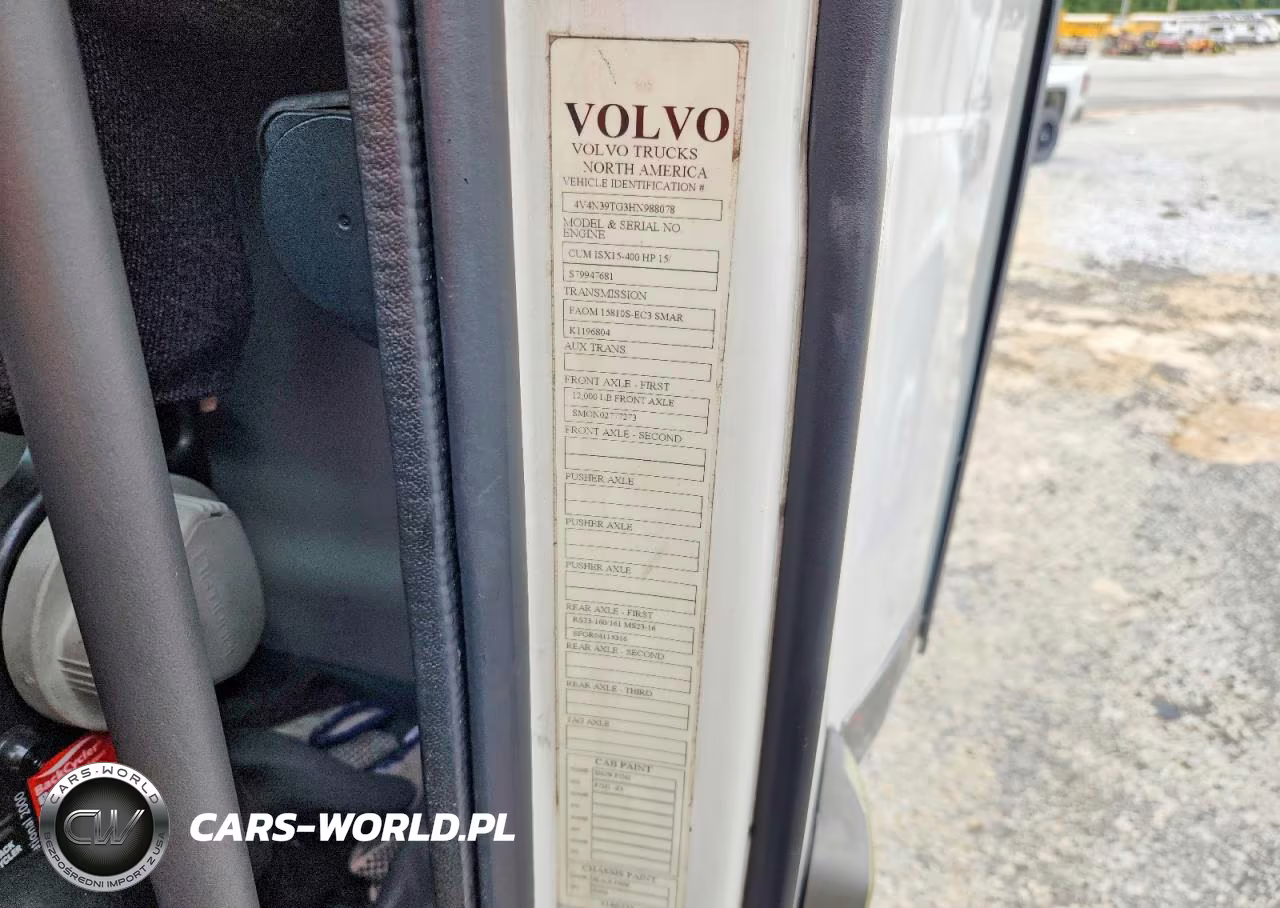 2017 Volvo Vnl Semi Truck VIN:4V4N39TG3HN988078 - 12