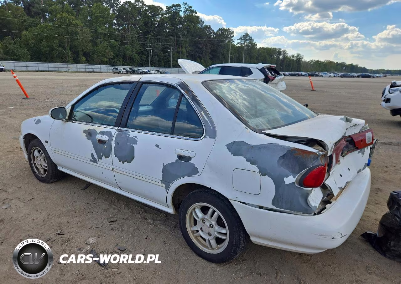1999 Nissan Sentra Xe VIN:1N4AB41D4XC727499 - 2
