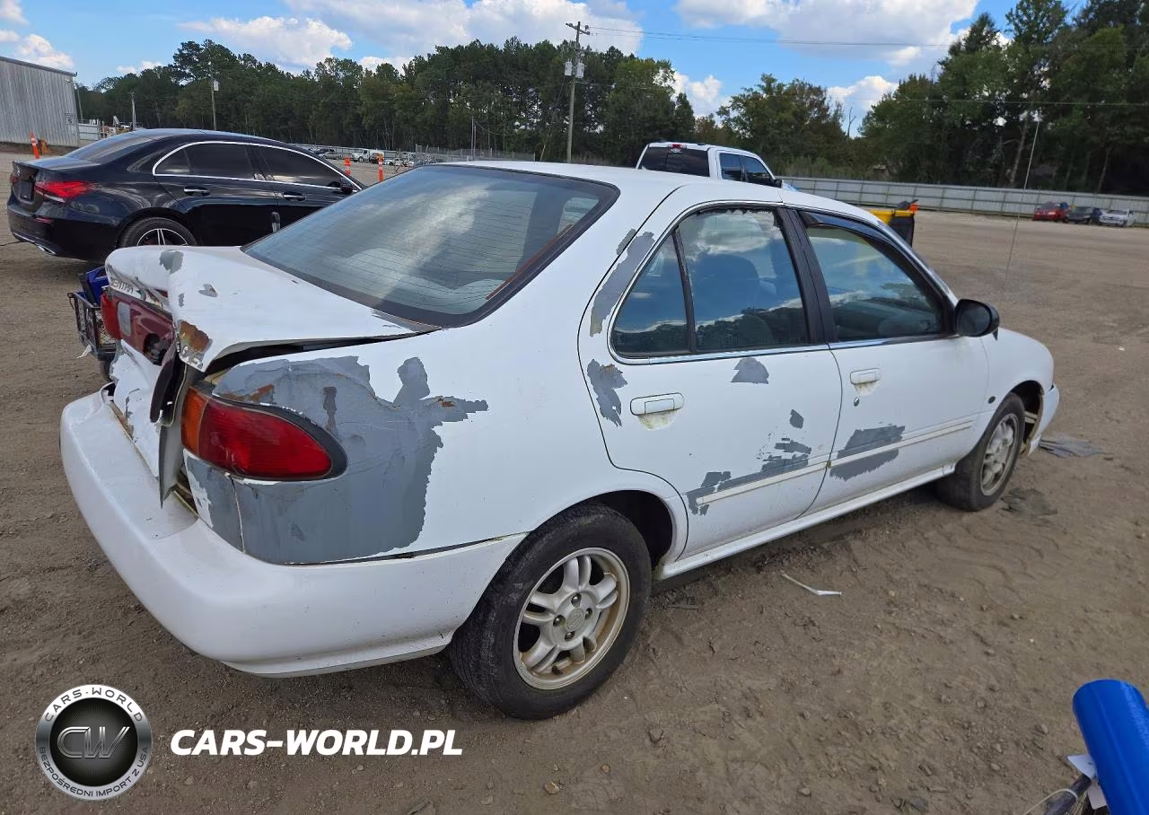 1999 Nissan Sentra Xe VIN:1N4AB41D4XC727499 - 3