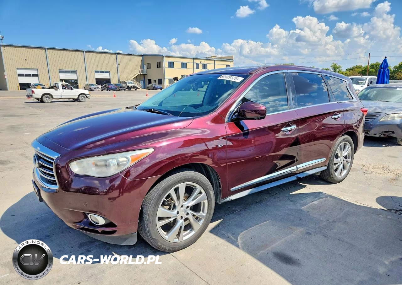 2014 Infiniti Qx60 Base VIN:5N1AL0MN8EC508381 - 1
