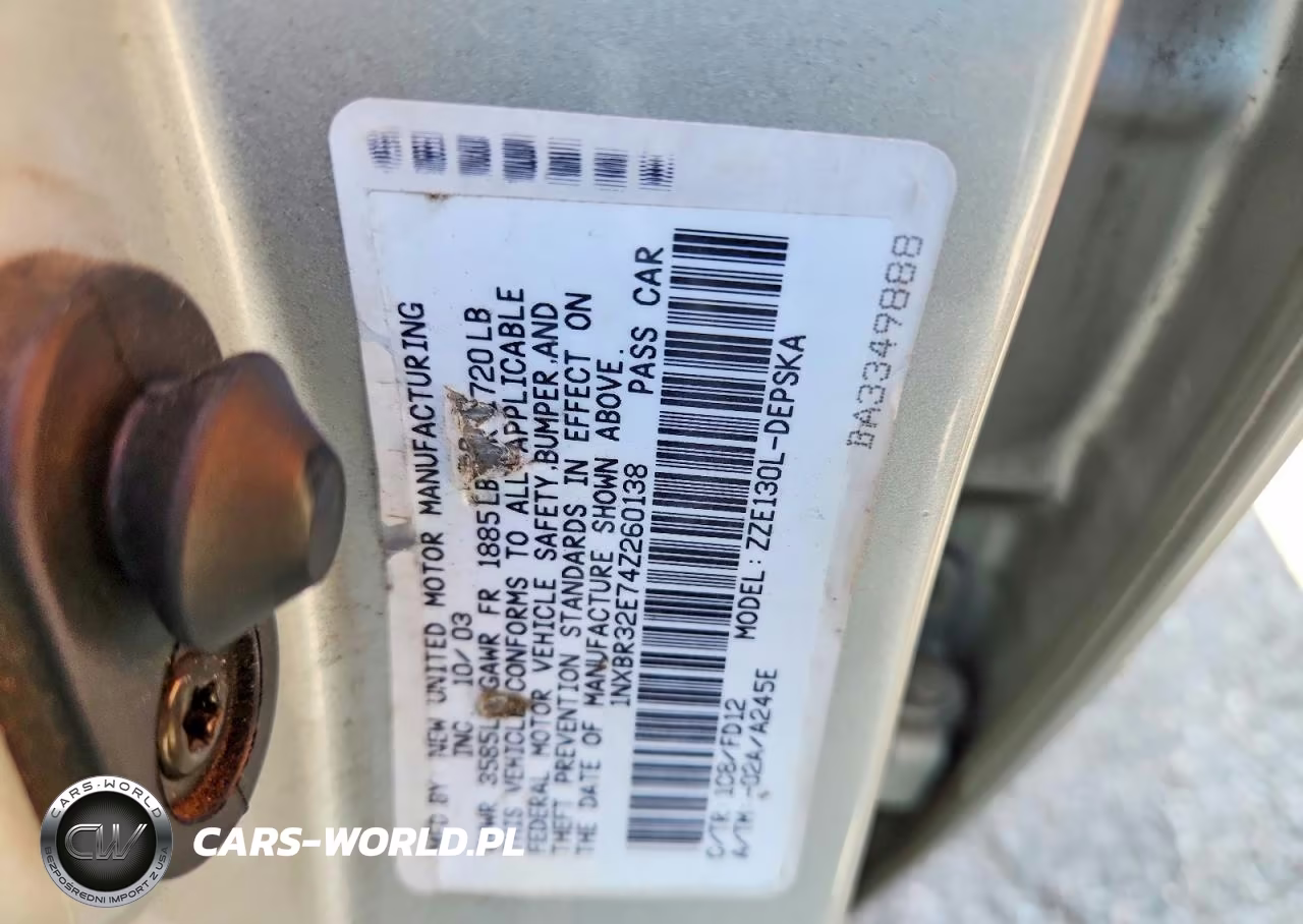 2004 Toyota Corolla S VIN:1NXBR32E74Z260138 - 12