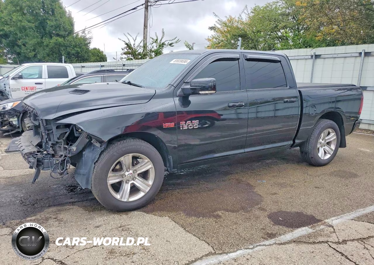 2014 Ram 1500 Sport VIN:1C6RR6MT3ES364842 - 1