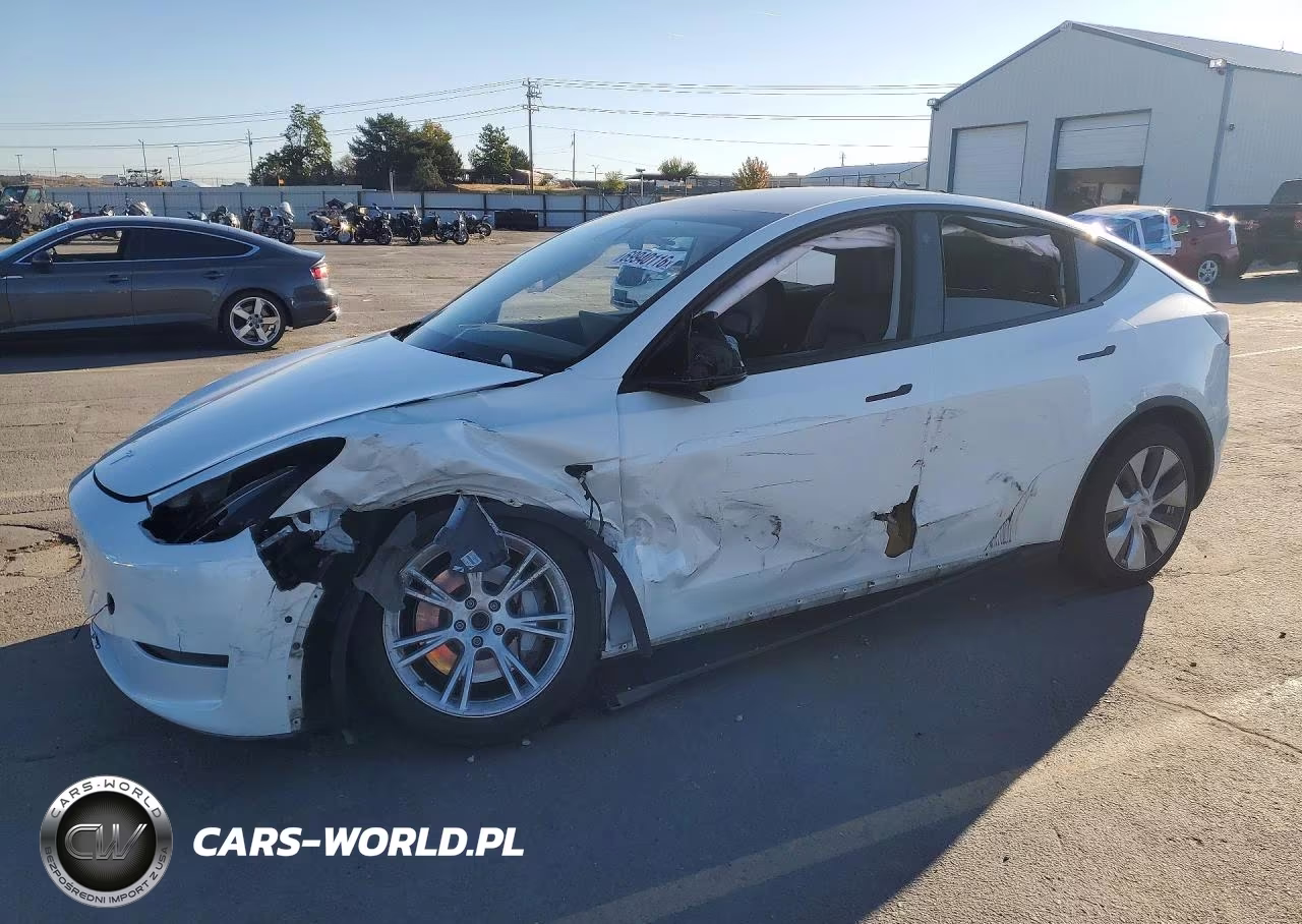 2021 Tesla Model Y VIN:5YJYGDEE3MF145535 - 1