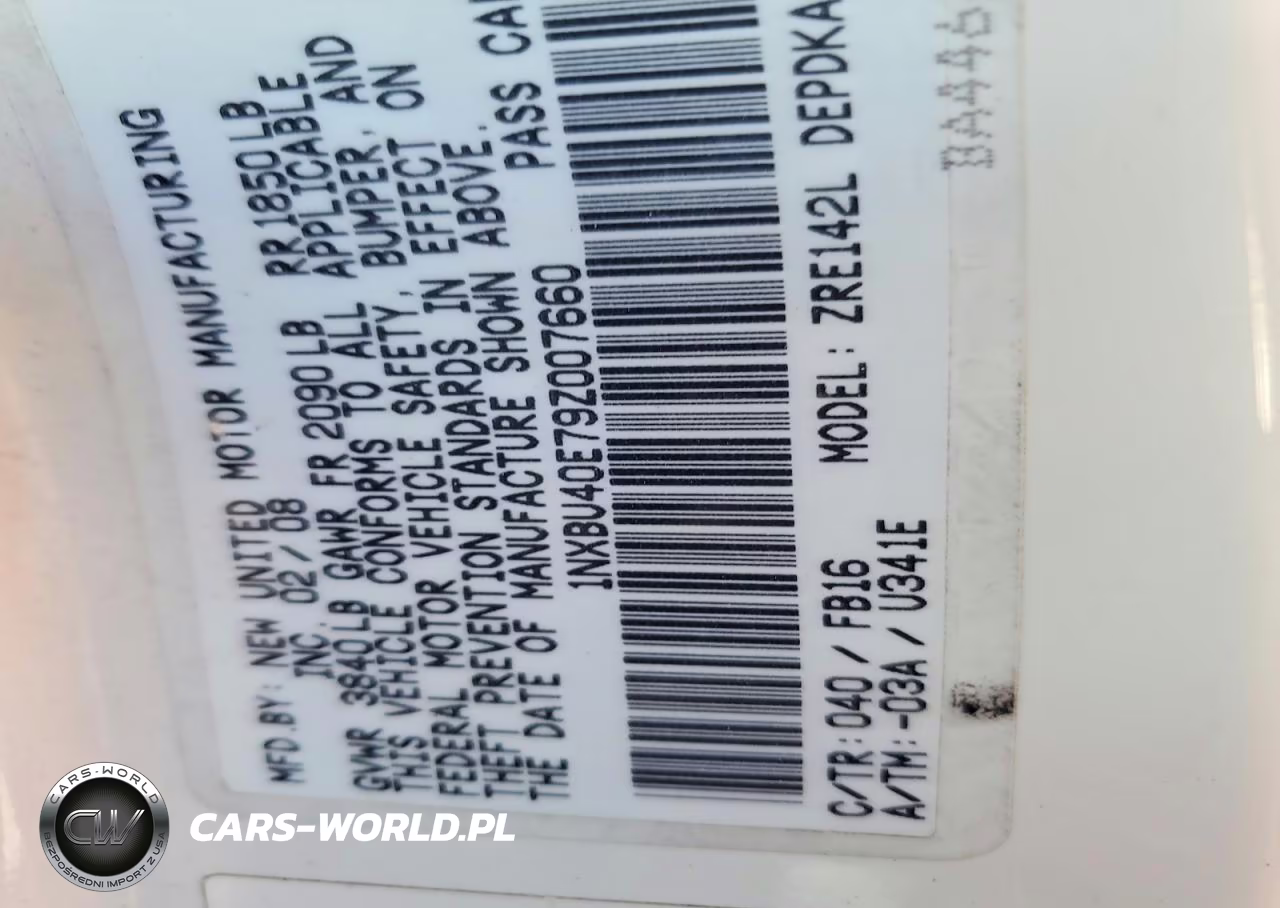 2009 Toyota Corolla Le VIN:1NXBU40E79Z007660 - 12