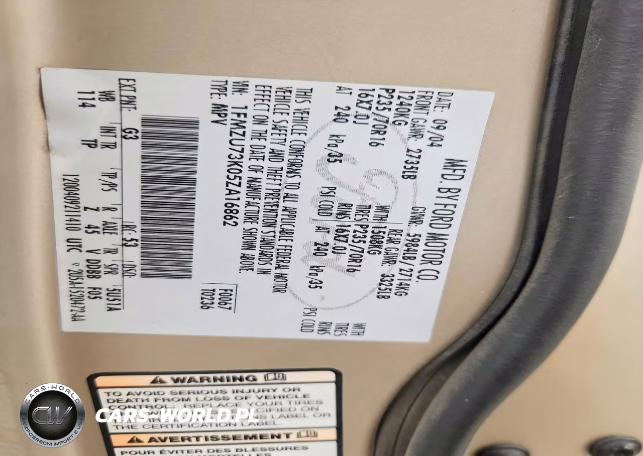 2005 Ford Explorer Xlt VIN:1FMZU73K05ZA16862 - 13