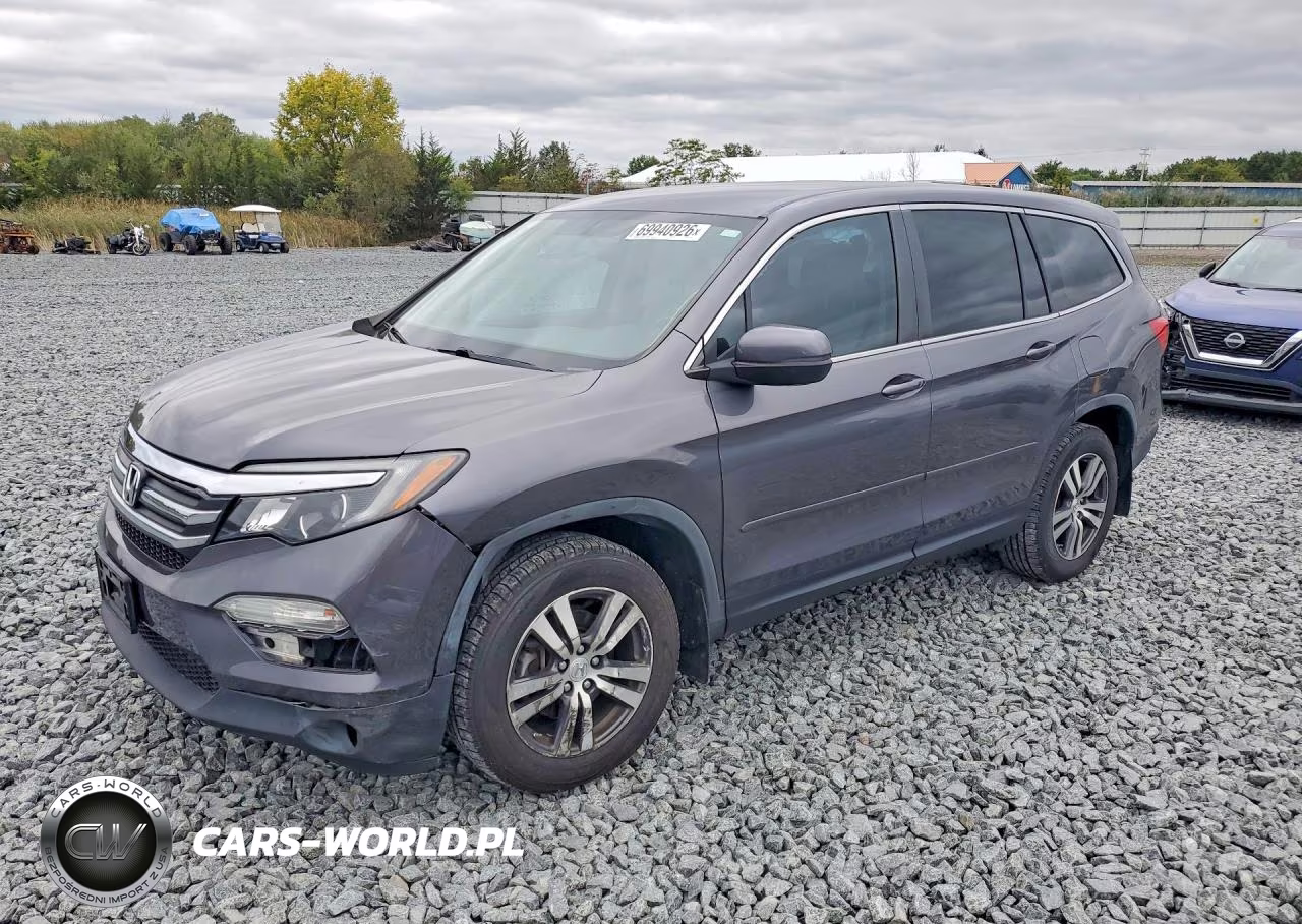 2018 Honda Pilot Ex VIN:5FNYF6H30JB071558 - 1