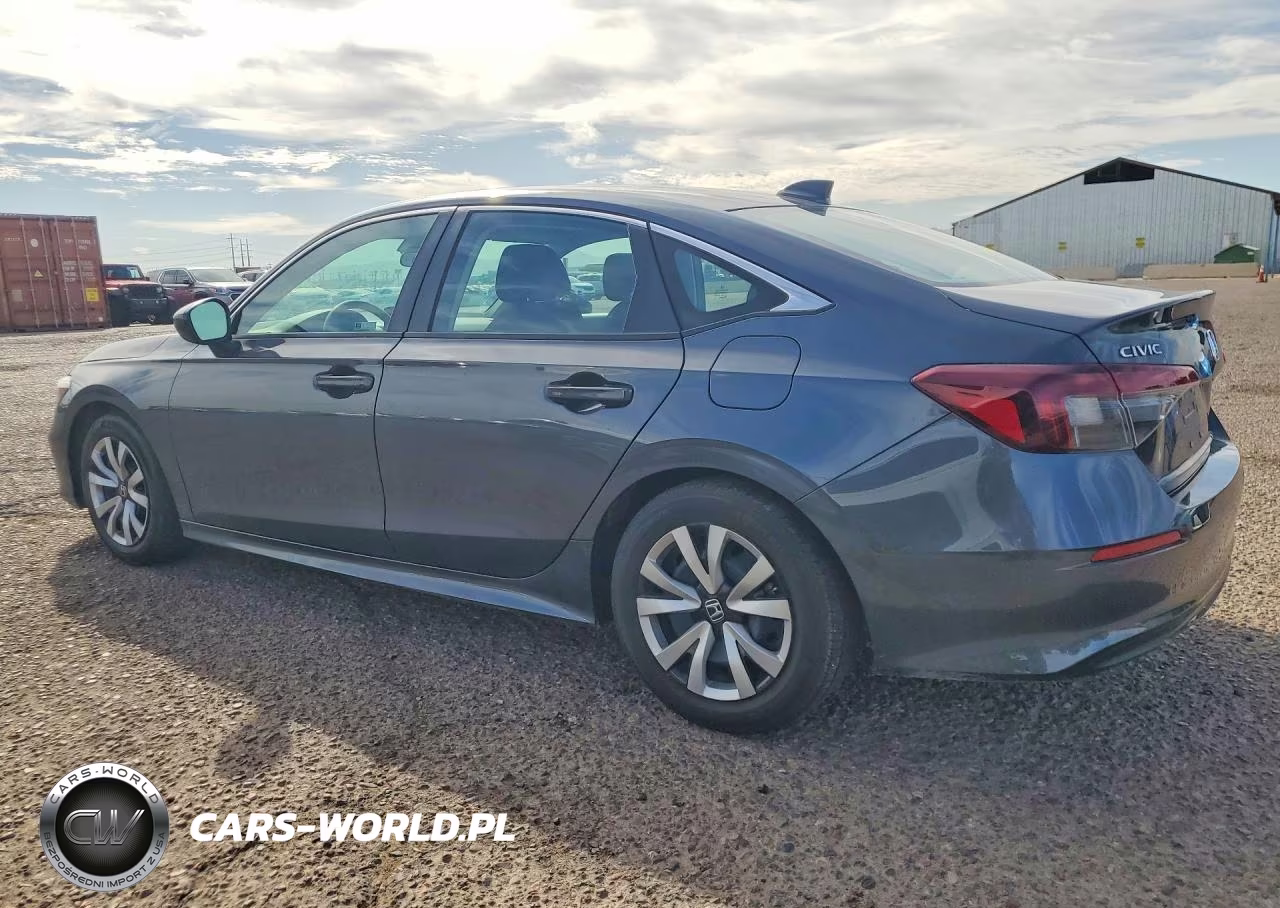 2025 Honda Civic Lx VIN:2HGFE2F27SH603415 - 2