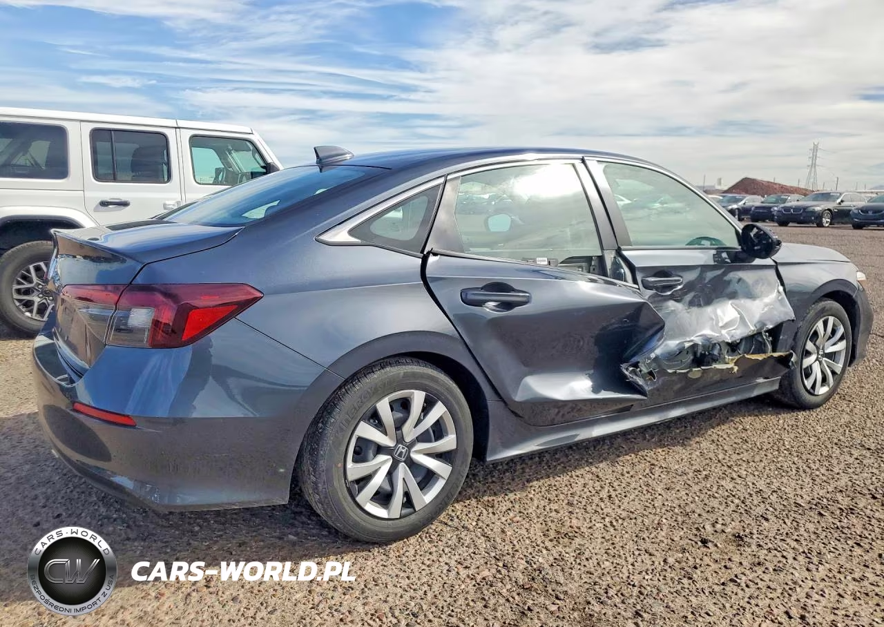 2025 Honda Civic Lx VIN:2HGFE2F27SH603415 - 3