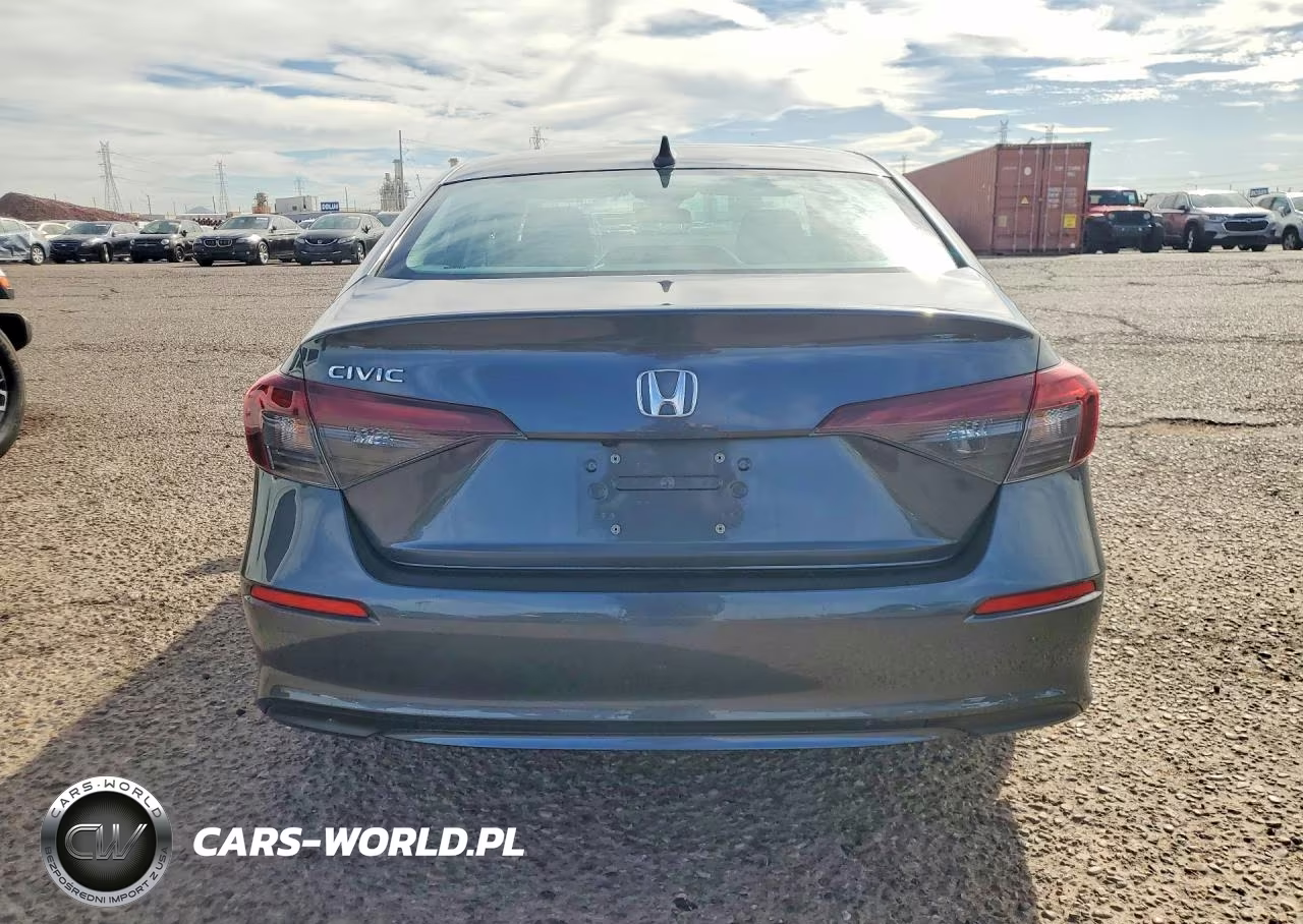 2025 Honda Civic Lx VIN:2HGFE2F27SH603415 - 6
