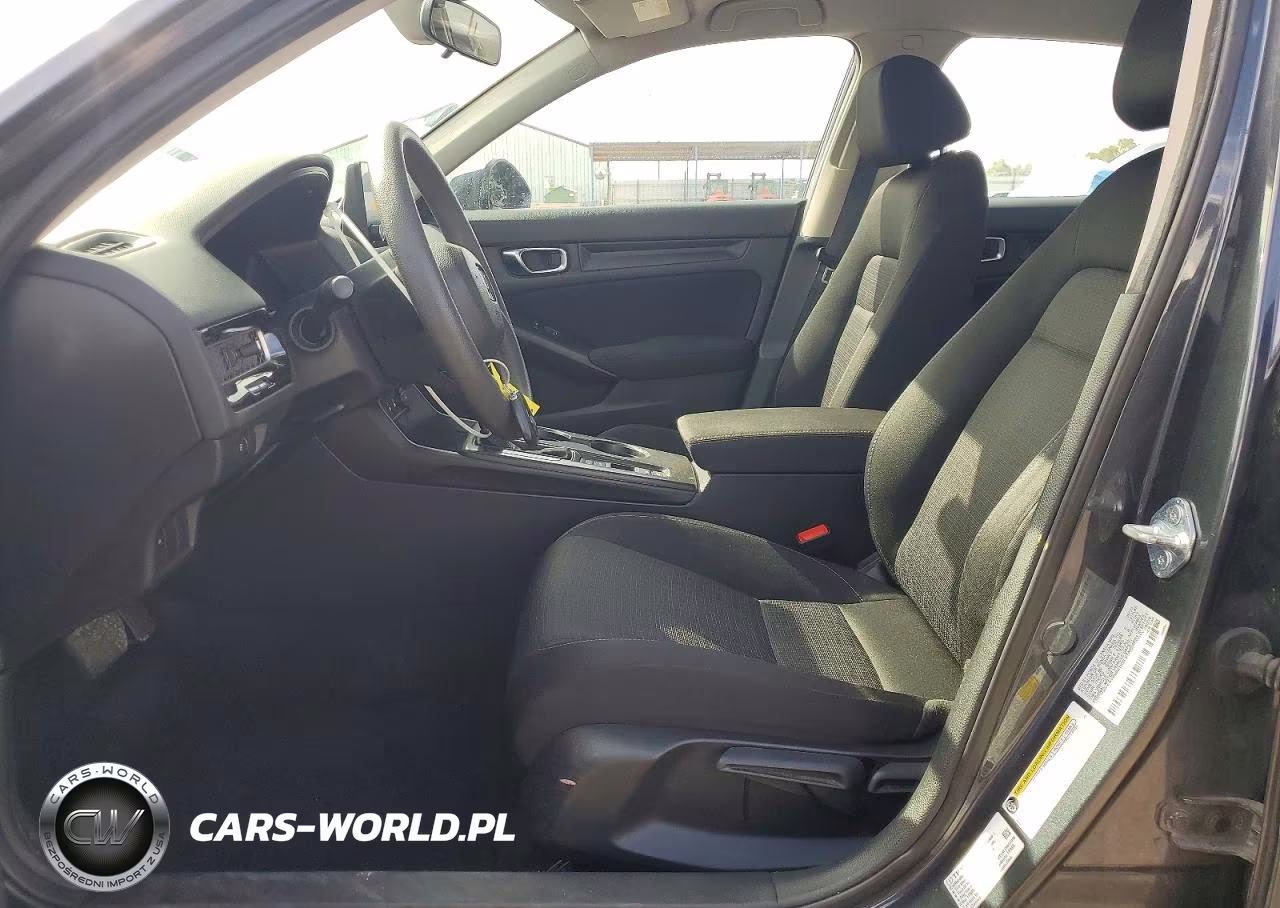 2025 Honda Civic Lx VIN:2HGFE2F27SH603415 - 7