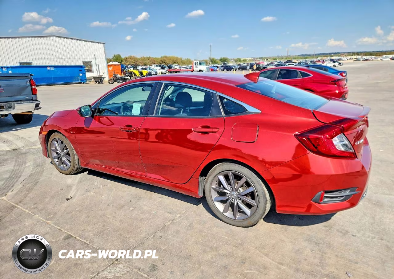 2020 Honda Civic Ex VIN:19XFC1F36LE203186 - 2