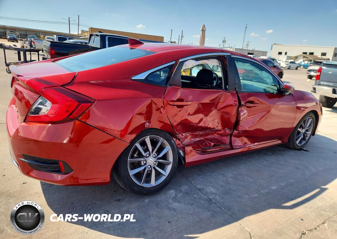 2020 Honda Civic Ex VIN:19XFC1F36LE203186 - 3