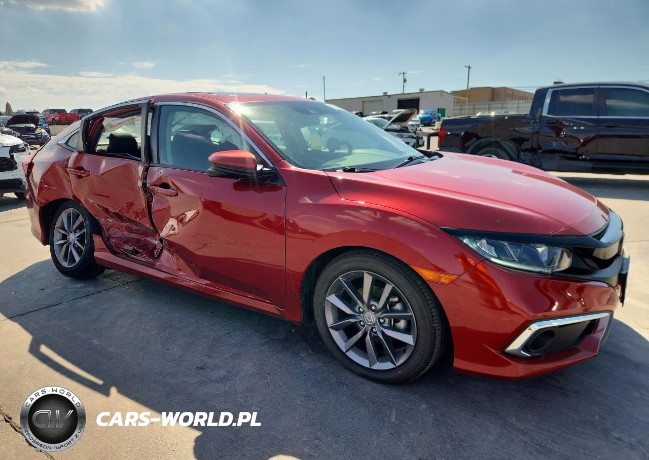 2020 Honda Civic Ex VIN:19XFC1F36LE203186 - 4