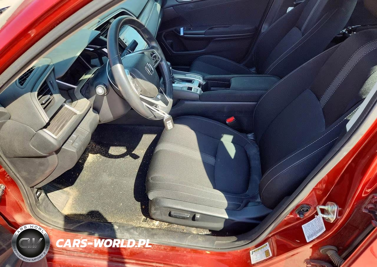 2020 Honda Civic Ex VIN:19XFC1F36LE203186 - 7