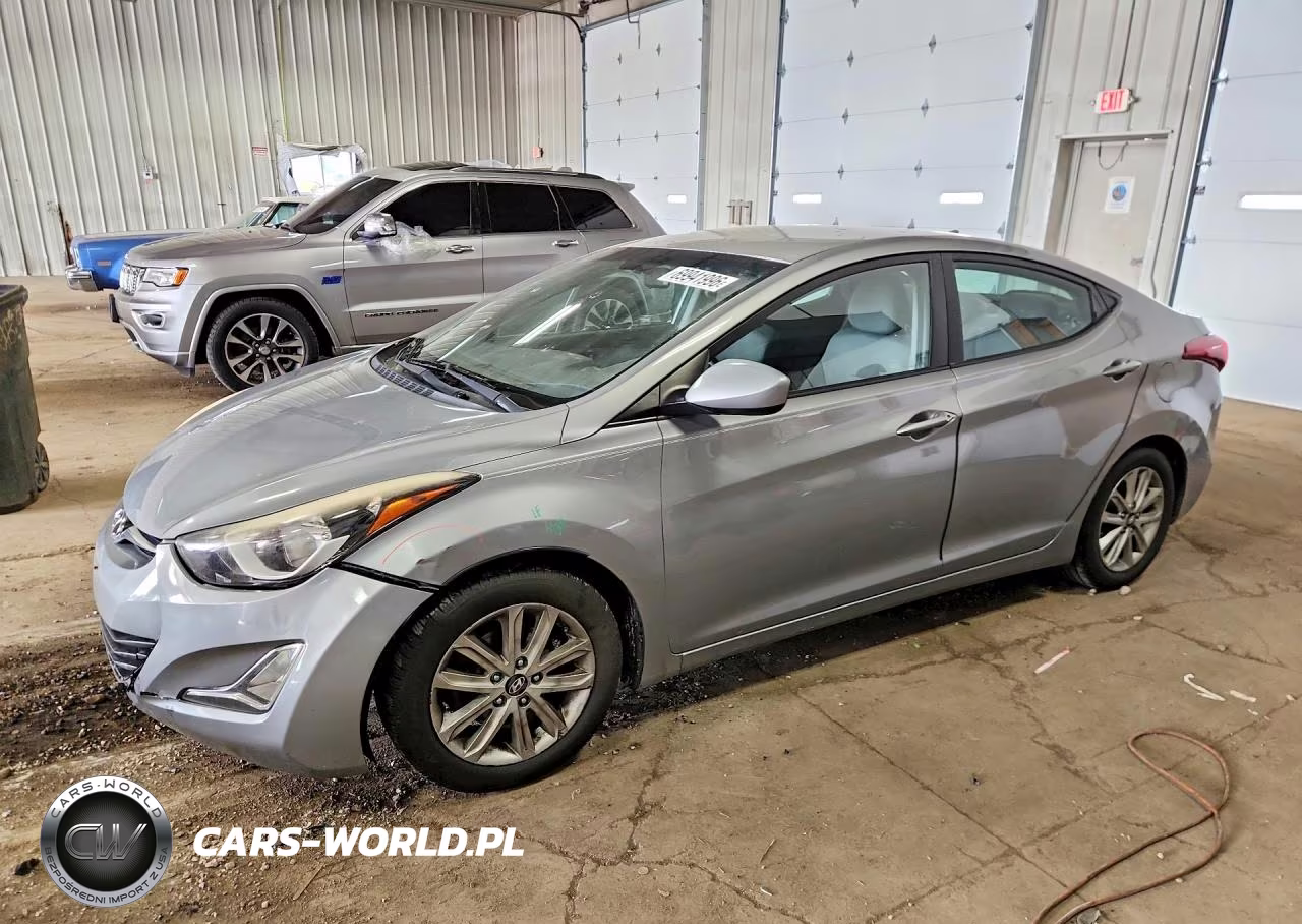 2015 Hyundai Elantra Se VIN:KMHDH4AE1FU225908 - 1
