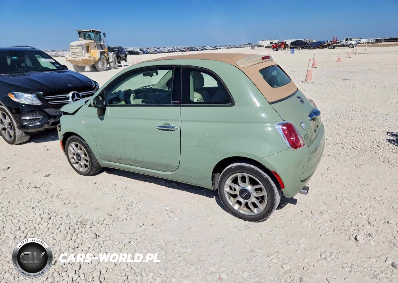 2015 Fiat 500 Pop VIN:3C3CFFDR1FT624963 - 2