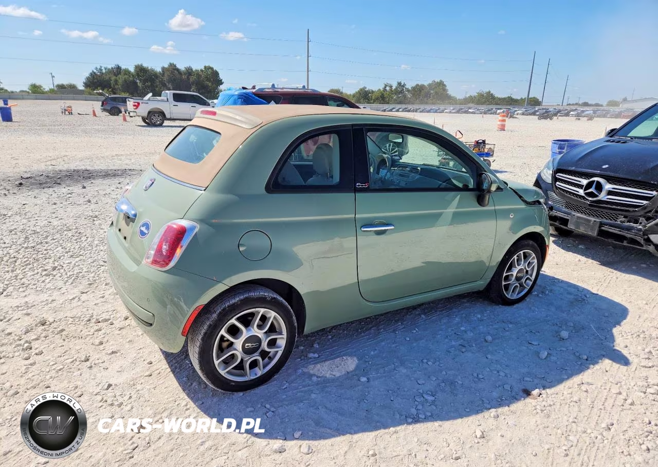 2015 Fiat 500 Pop VIN:3C3CFFDR1FT624963 - 3