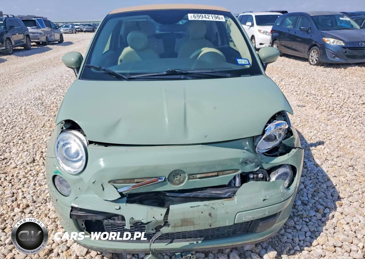 2015 Fiat 500 Pop VIN:3C3CFFDR1FT624963 - 5