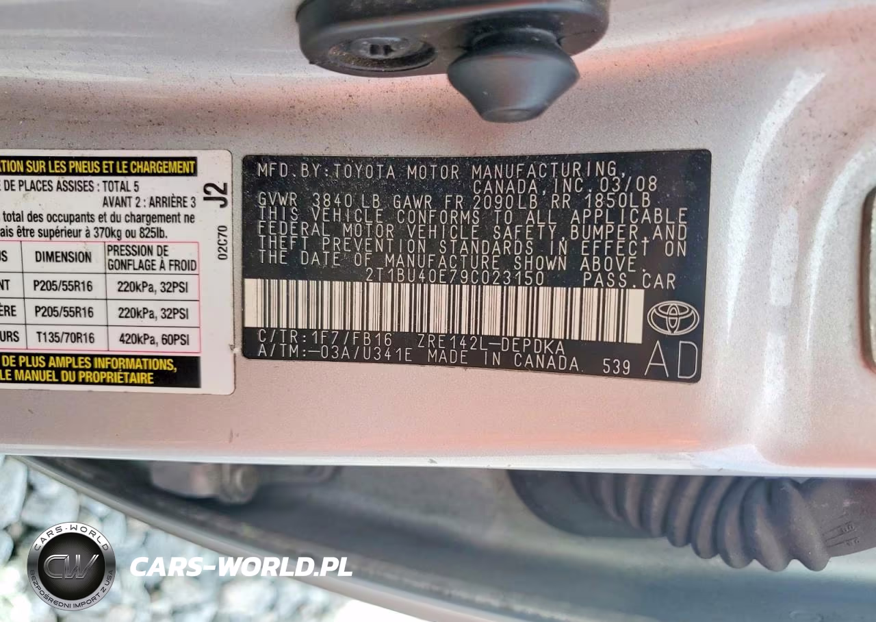 2009 Toyota Corolla Le VIN:2T1BU40E79C023150 - 13