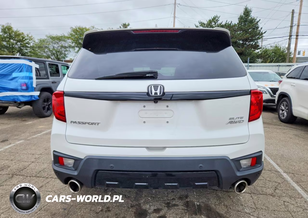 2022 Honda Passport Elite VIN:5FNYF8H07NB005130 - 6