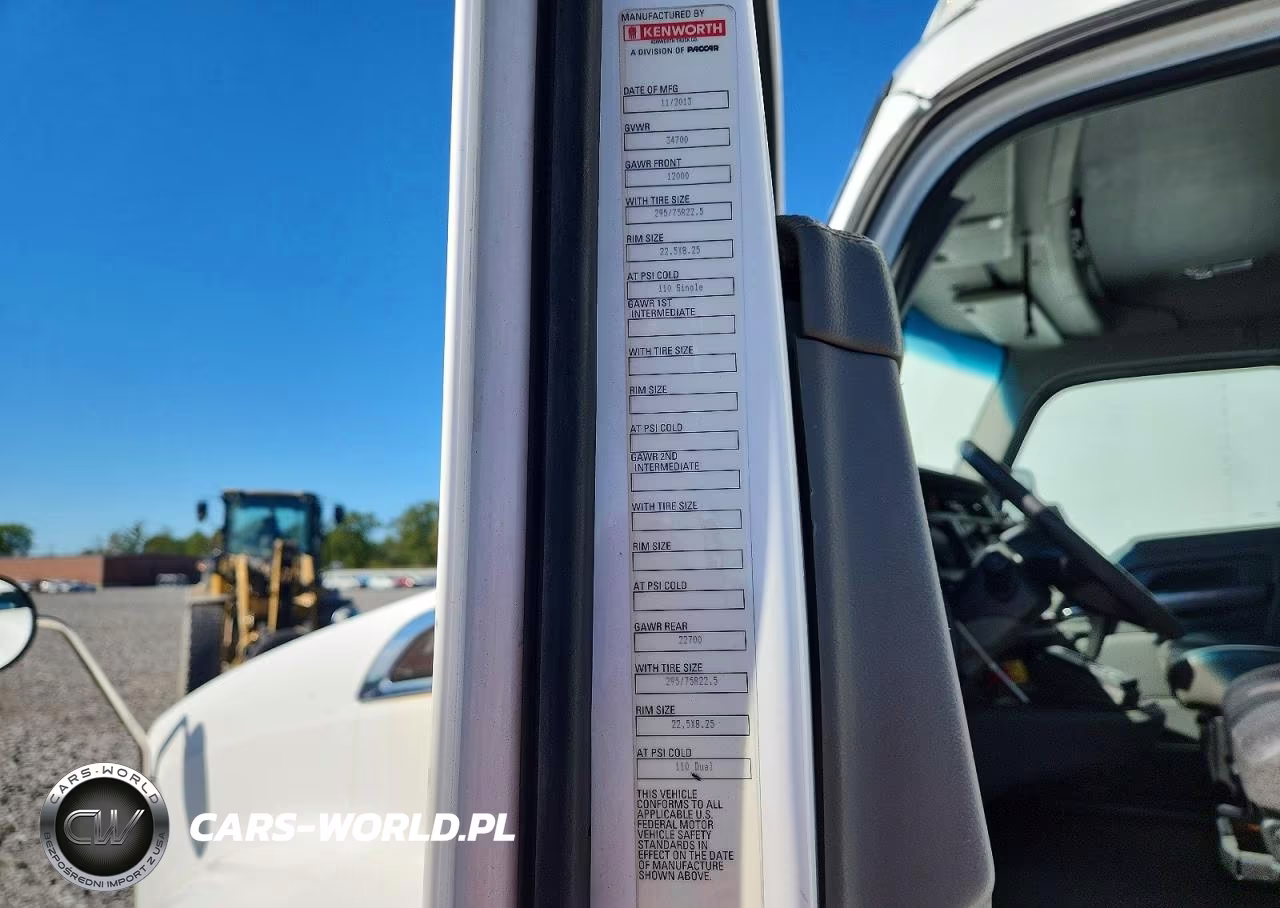 2014 Kenworth Construction T680 VIN:1XKYA48X1EJ403001 - 12