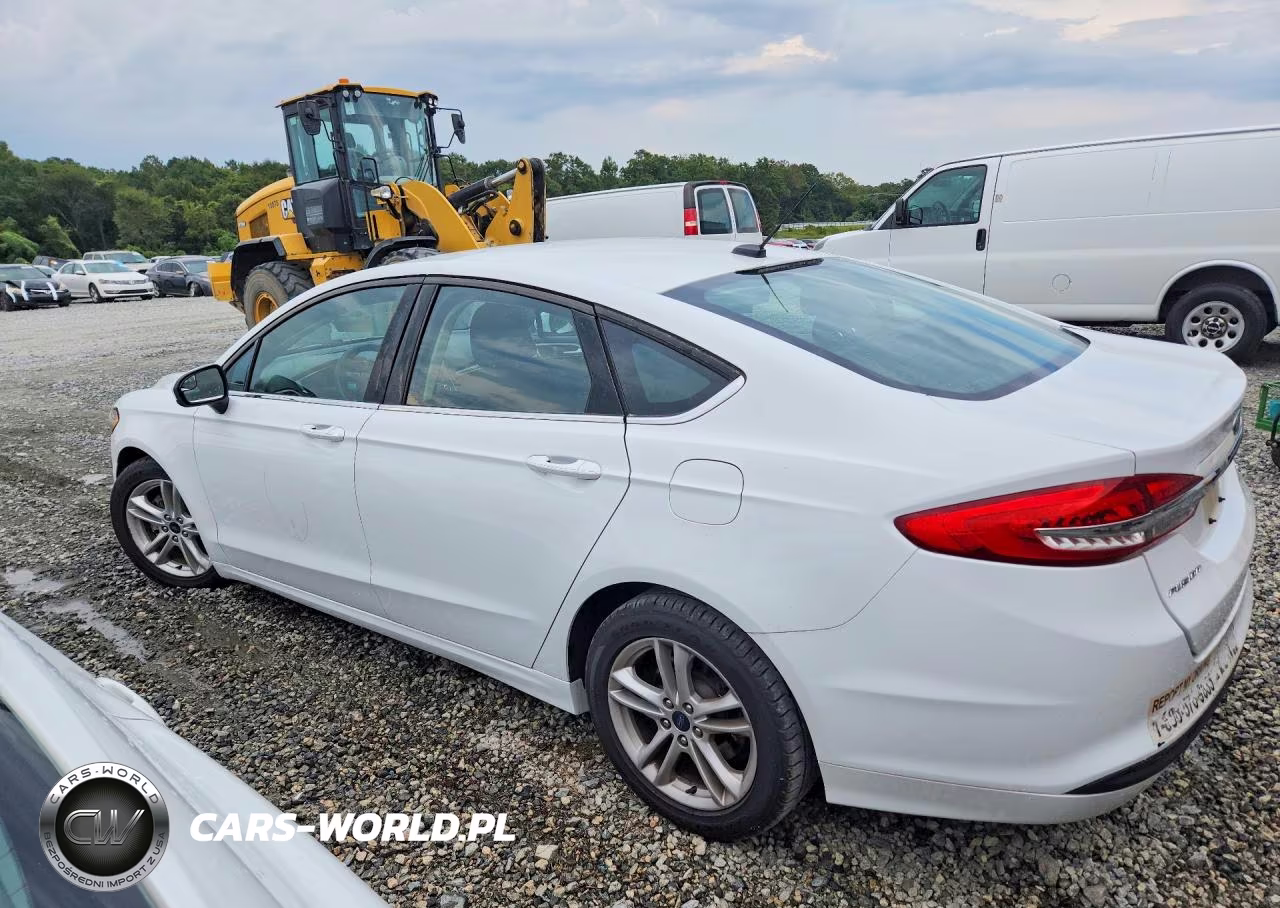 2018 Ford Fusion Se VIN:3FA6P0H73JR125461 - 2
