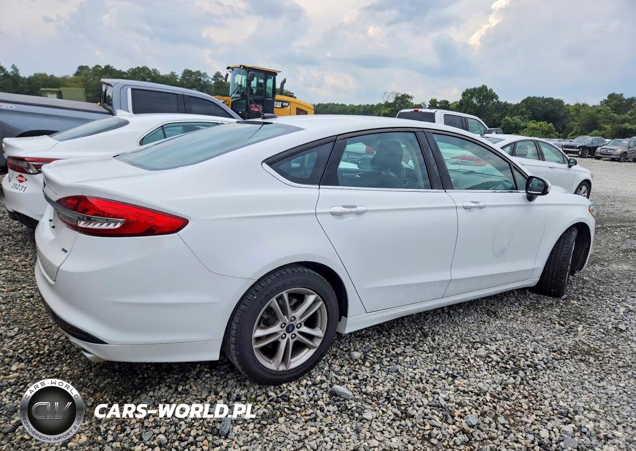 2018 Ford Fusion Se VIN:3FA6P0H73JR125461 - 3