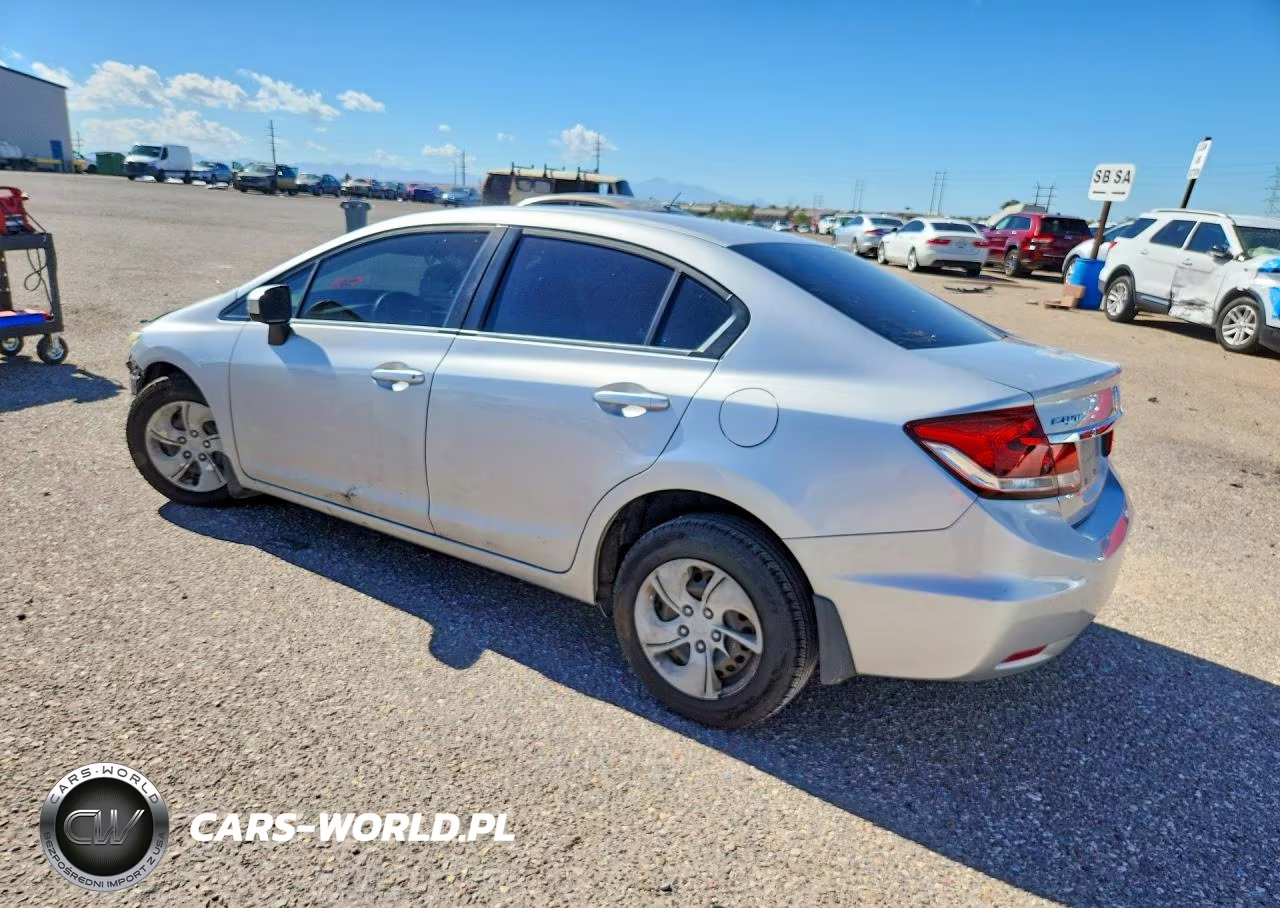 2014 Honda Civic Lx VIN:19XFB2F54EE237317 - 2