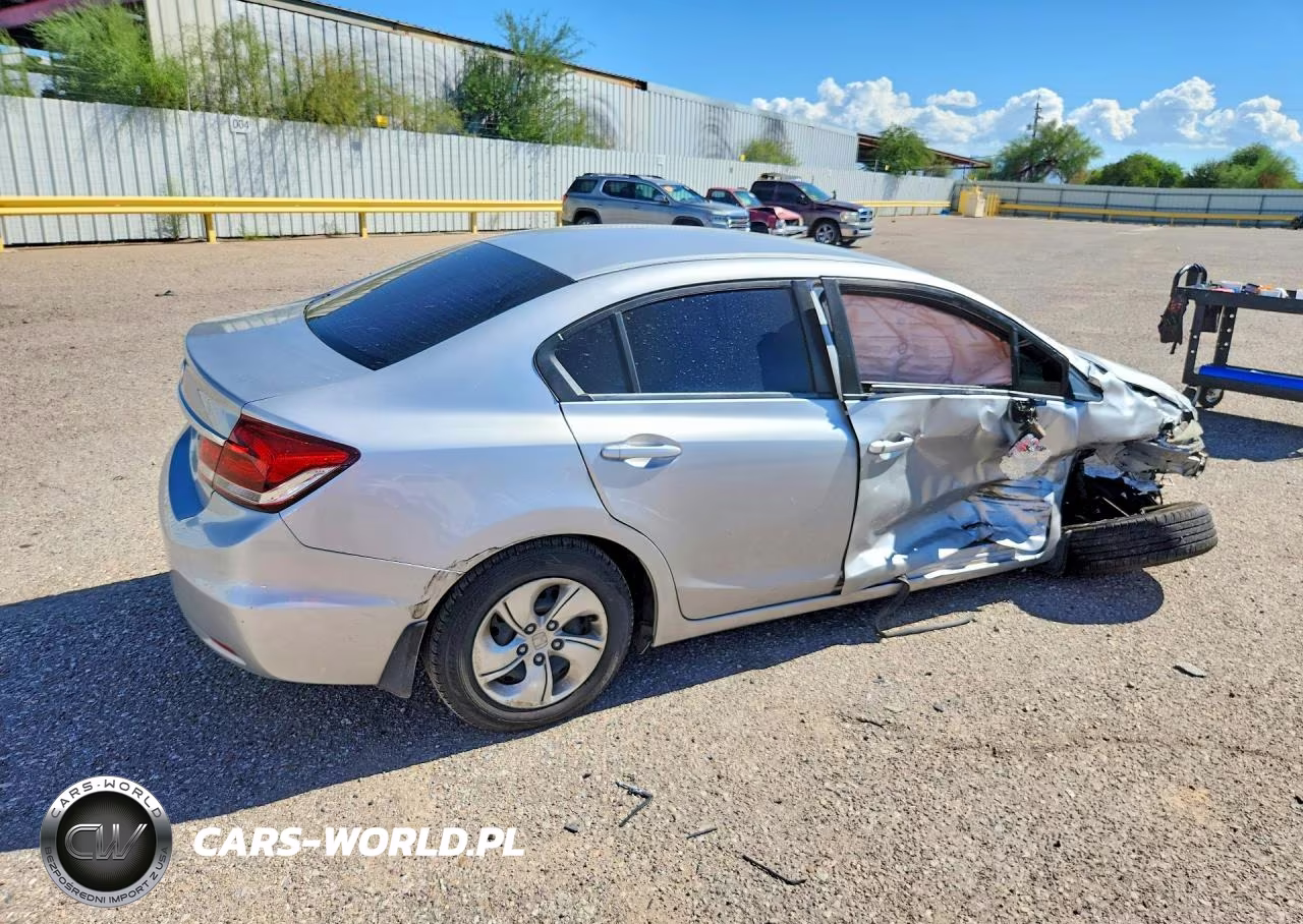 2014 Honda Civic Lx VIN:19XFB2F54EE237317 - 3