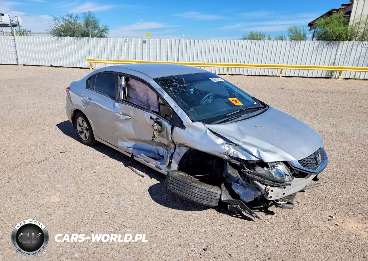 2014 Honda Civic Lx VIN:19XFB2F54EE237317 - 4