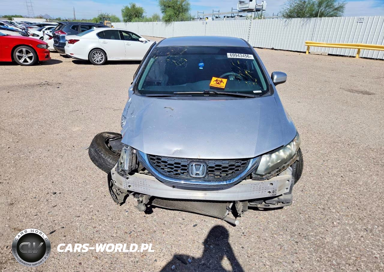 2014 Honda Civic Lx VIN:19XFB2F54EE237317 - 5